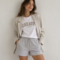DOAS Bløde Shorts - Grå